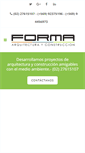 Mobile Screenshot of formaconstruccion.cl